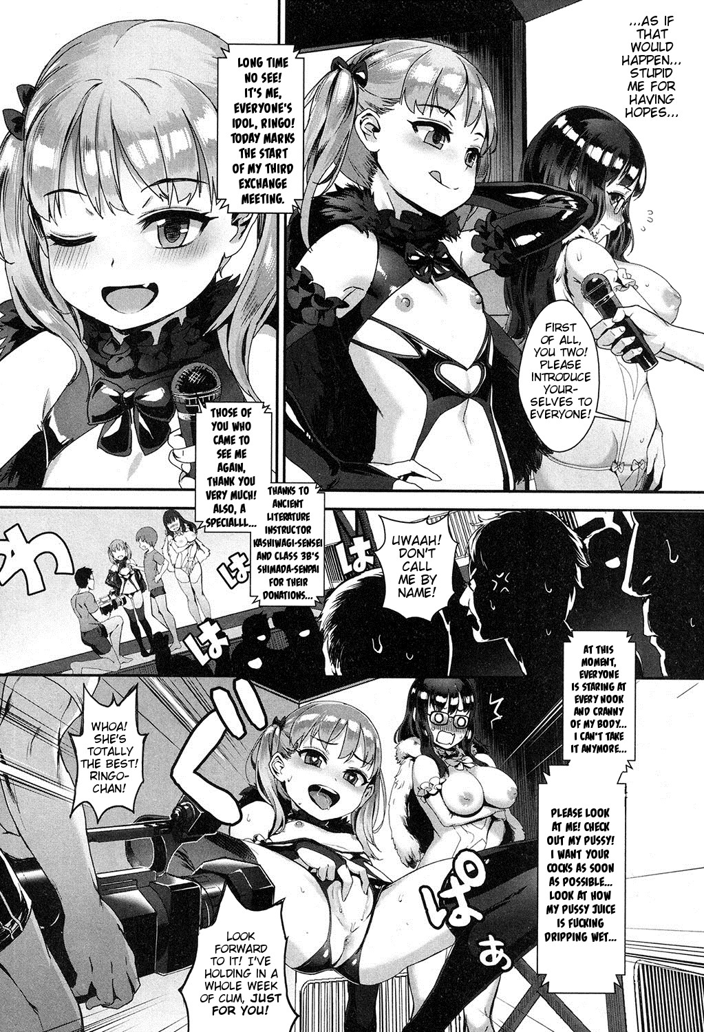 Hentai Manga Comic-Something Unusual About This Film Studies Club - Scene:01 Outdoor Sex (Orgy) Meetup-Read-10